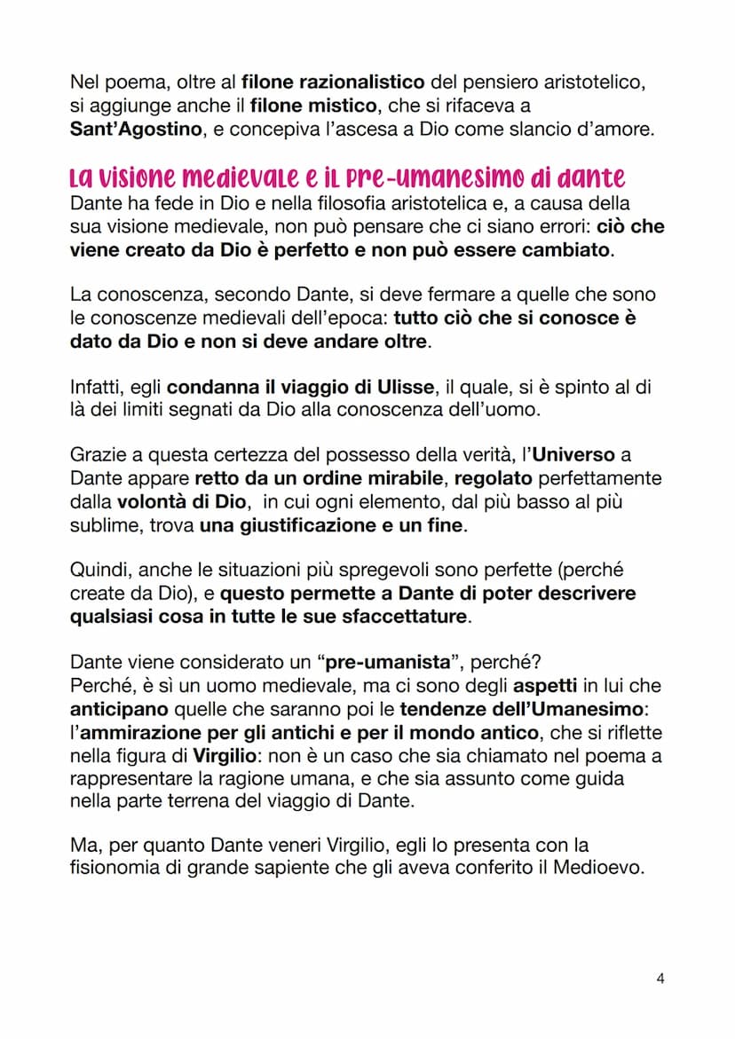 La genesi dell'Opera
La Commedia nasce da una visione:
cupa
apocalittica
catastrofica
tragica
●
●
La Commedia
●
della realtà, Dante vuole ra