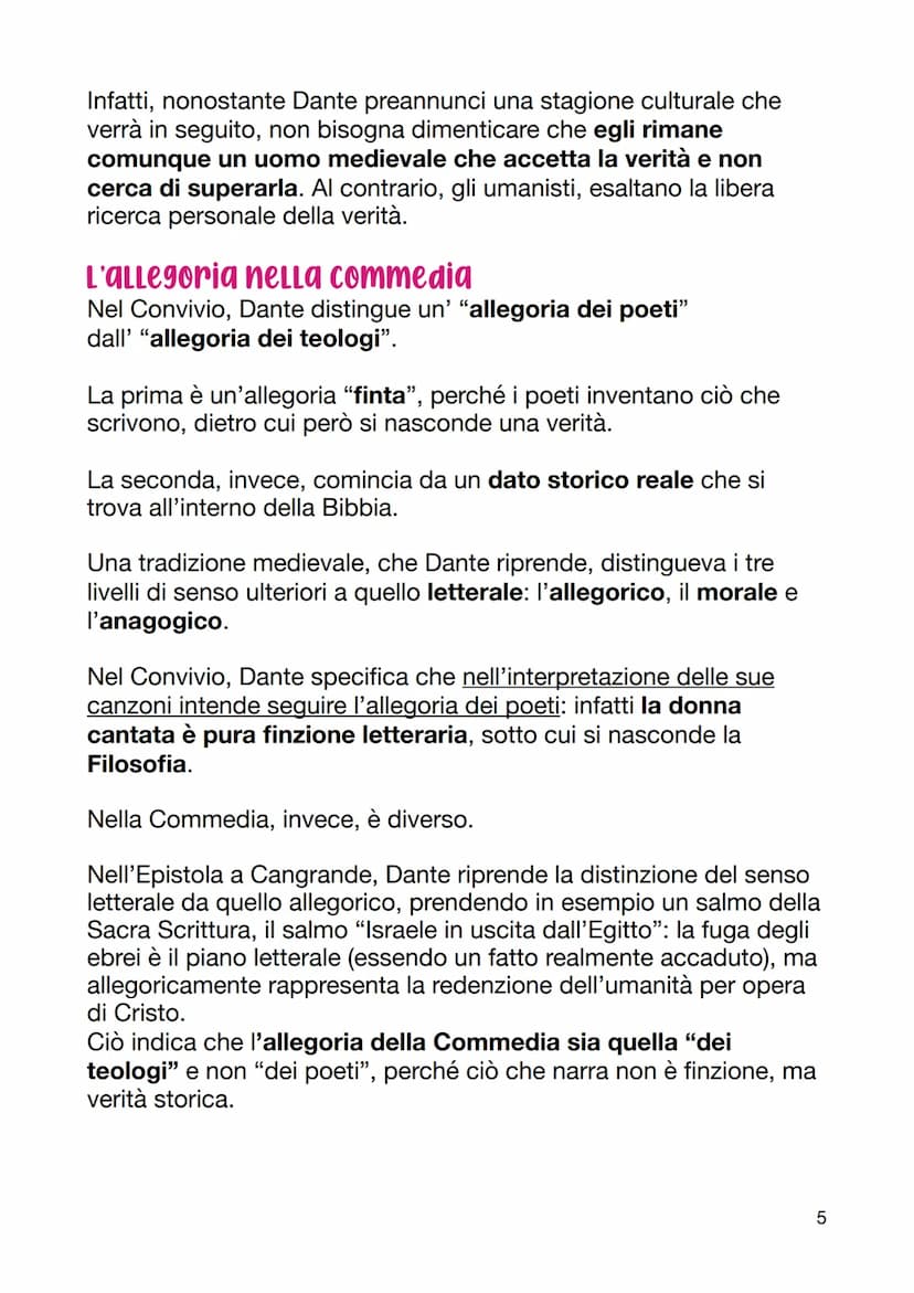 La genesi dell'Opera
La Commedia nasce da una visione:
cupa
apocalittica
catastrofica
tragica
●
●
La Commedia
●
della realtà, Dante vuole ra