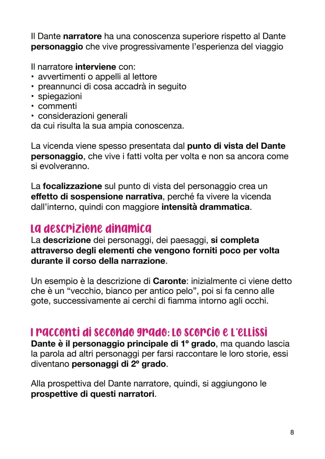 La genesi dell'Opera
La Commedia nasce da una visione:
cupa
apocalittica
catastrofica
tragica
●
●
La Commedia
●
della realtà, Dante vuole ra