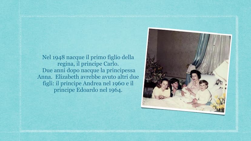 La regina
Elisabetta II Chi è la regina Elisabetta?
Elizabeth Alexandra Mary, che in seguito
sarebbe diventata la regina Elisabetta II, è na