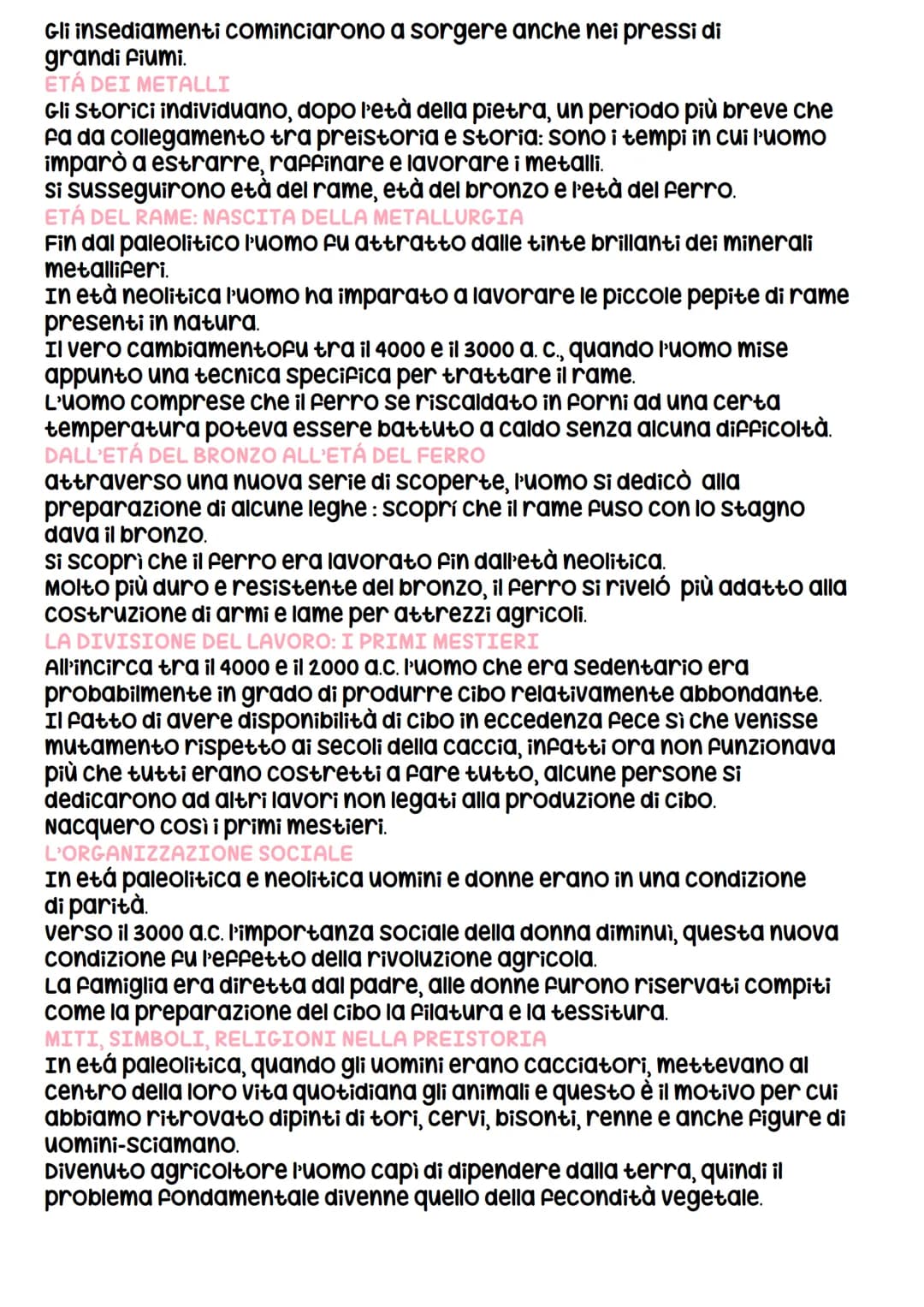 LA PREISTORIA
cos'è la preistoria
con il termine preistoria viene indicato il periodo più antico e più lungo
della storia dell'uomo (oltre 5