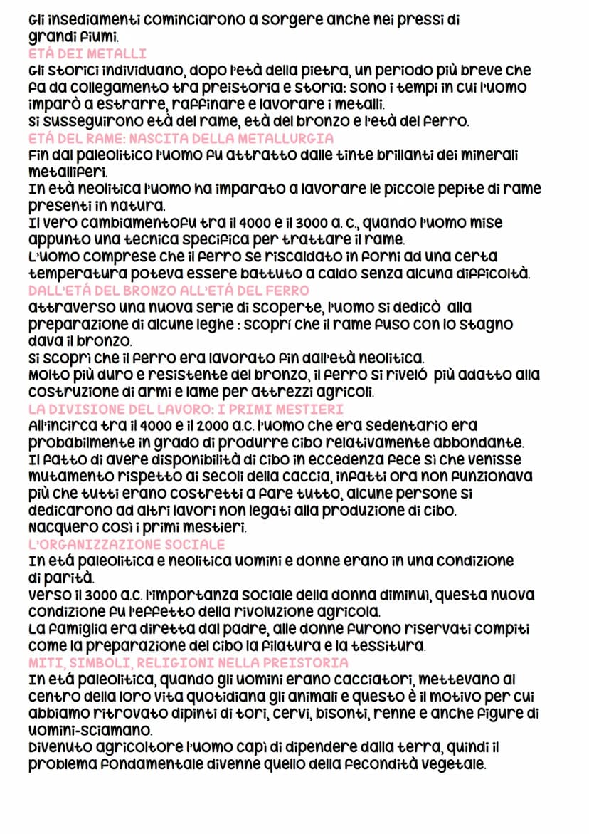LA PREISTORIA
cos'è la preistoria
con il termine preistoria viene indicato il periodo più antico e più lungo
della storia dell'uomo (oltre 5