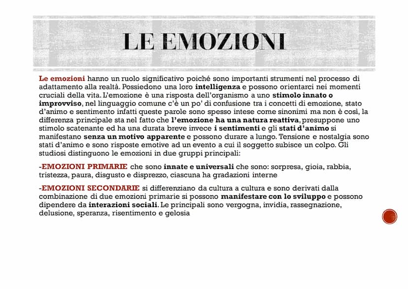 BISOGNI
MOTIVAZIONI
EMOZIONI
Agosti Elisa I BISOGNI
La parola bisogno si riferisce ad una necessità avvertita come importante ed è
possibile