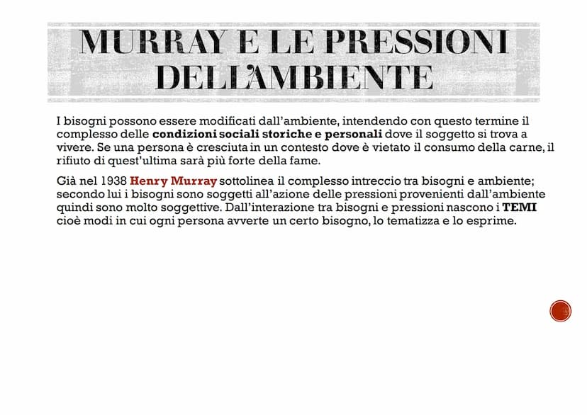 BISOGNI
MOTIVAZIONI
EMOZIONI
Agosti Elisa I BISOGNI
La parola bisogno si riferisce ad una necessità avvertita come importante ed è
possibile