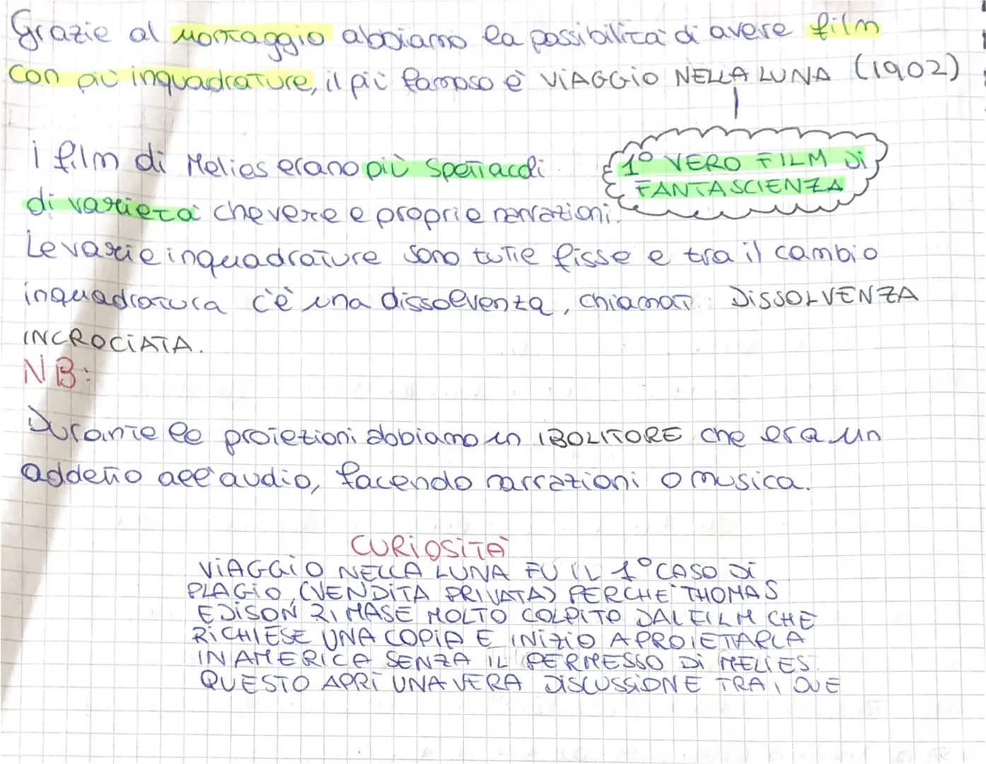 IL MONTAGGIO...
il montaggio nasce per errore.
Melies inventò il martaggio.
Lui decise di registrare una carrozza ma sia la carrozza.
che la