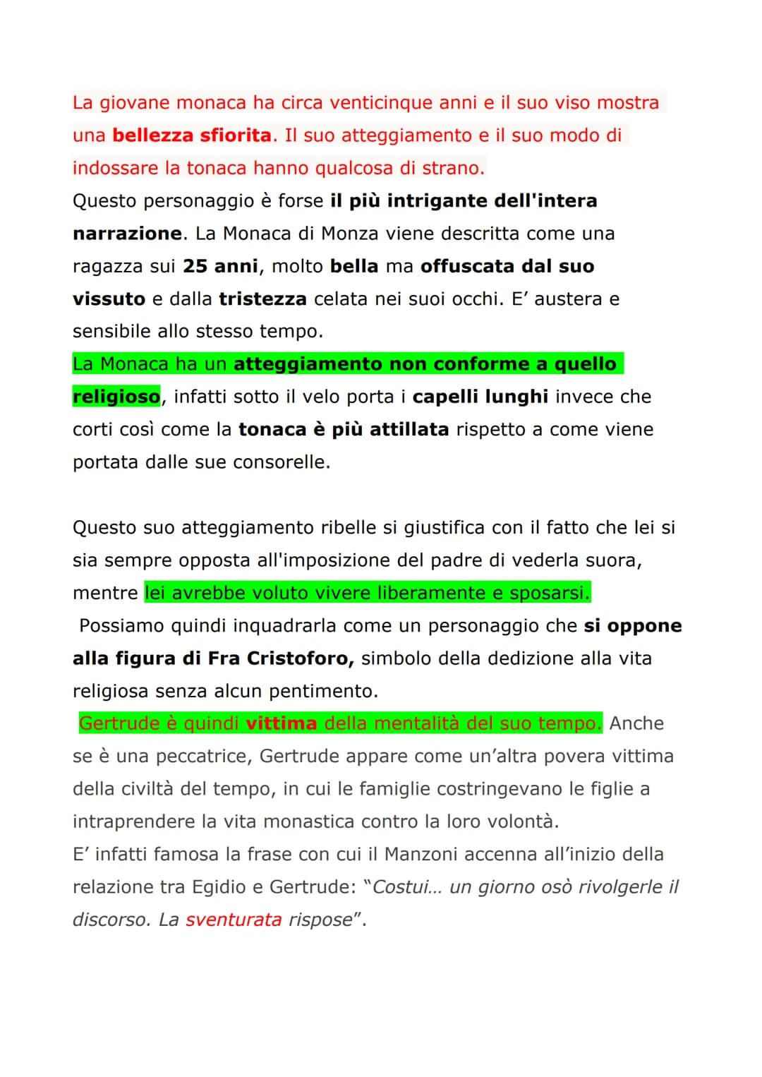 MONACA DI MONZA
Lucia incontra la Monaca di Monza, la badessa (superiora)
del convento di Monza, perché è a lei che deve chiedere
protezione