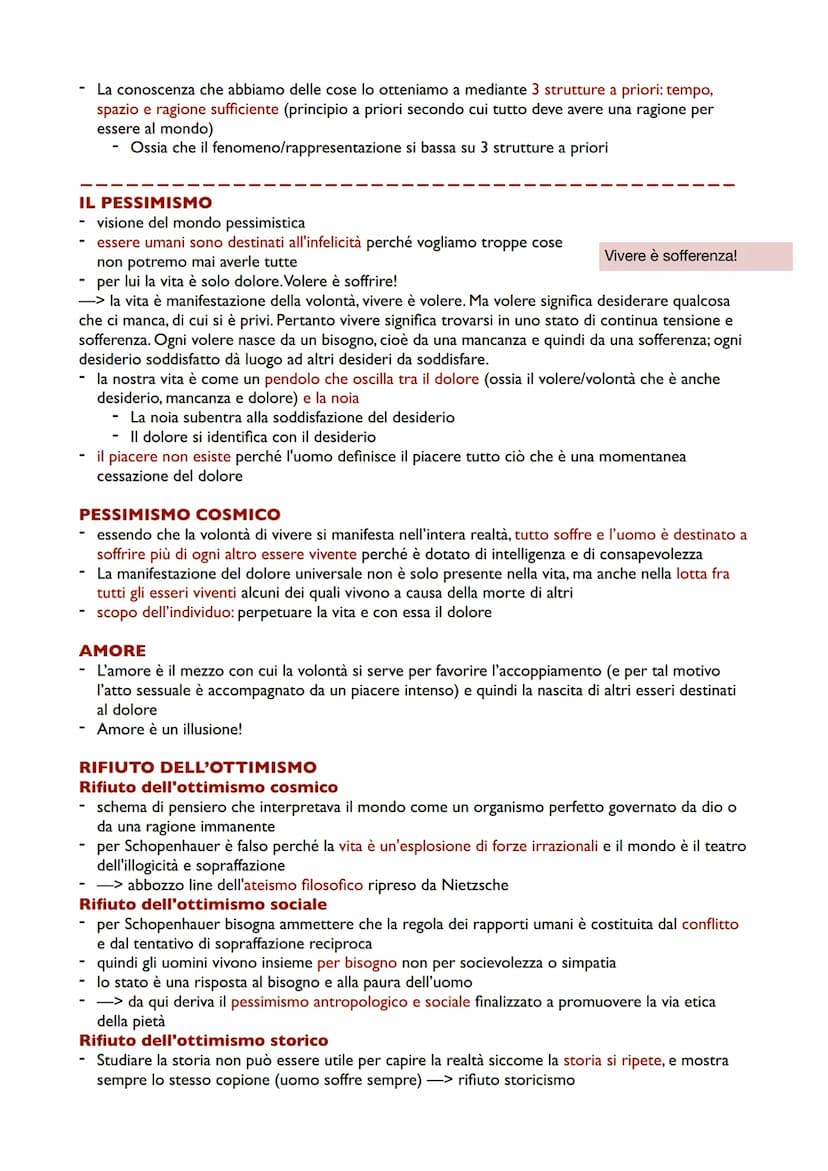 Schopenhauer
VITA E OPERE
- Fa parte dei filosofi che prendono una posizione sulla filosofia di Hegel e sviluppano il loro
pensiero
nasce ad