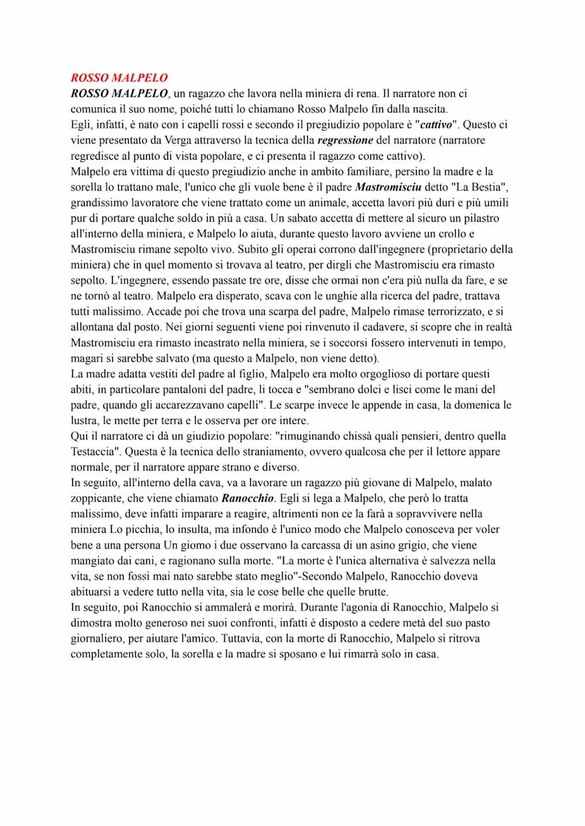 GIOVANNI VERGA
LA VITA
Giovanni Verga nacque a Catania nel 1840, da una famiglia benestante, noti proprietari
terrieri.
Questo periodo è car