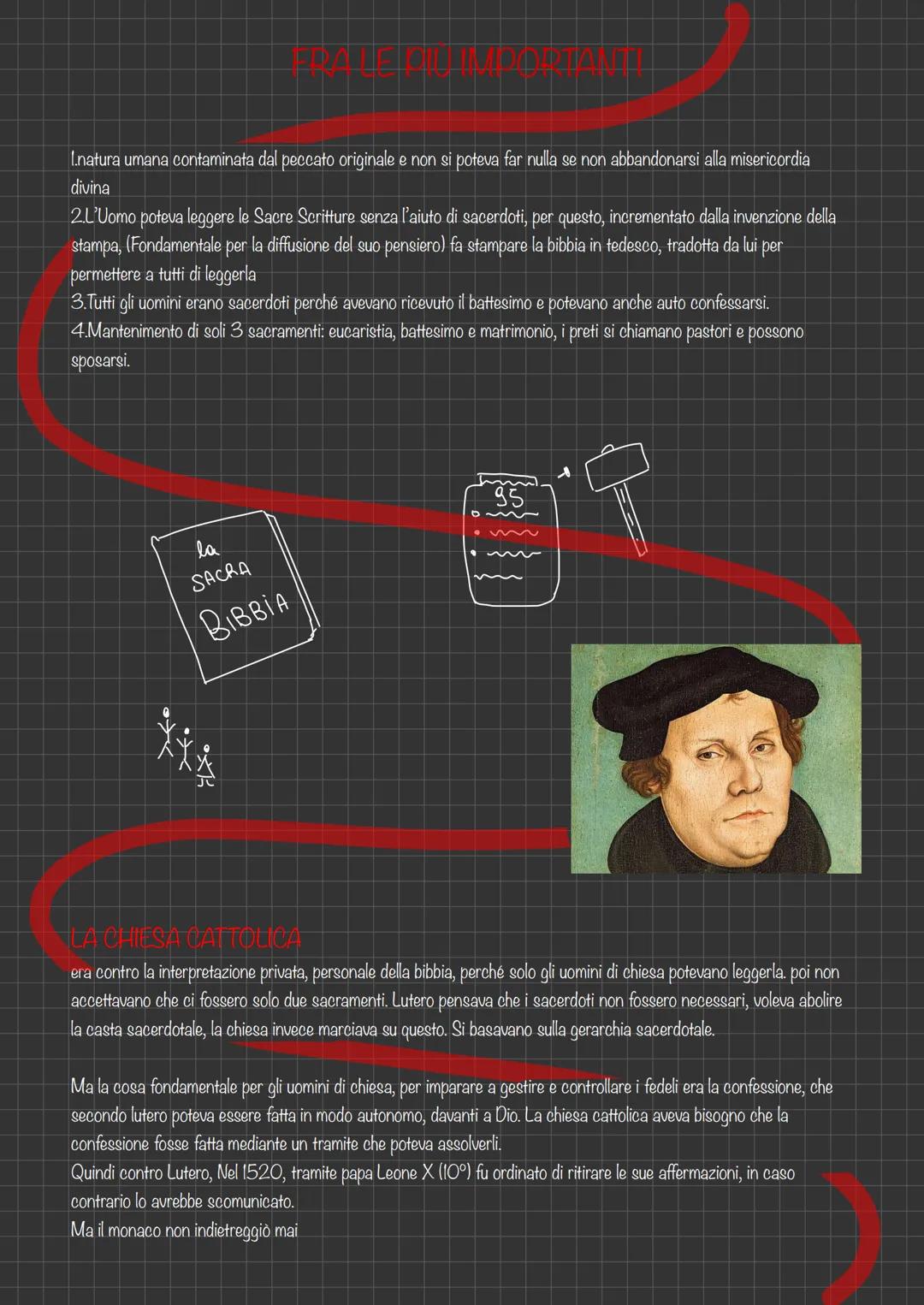 
<p>Con Martin Lutero siamo di fronte a un vero e proprio scisma della fede, che ha cambiato per sempre la storia della Chiesa. Lutero è sta
