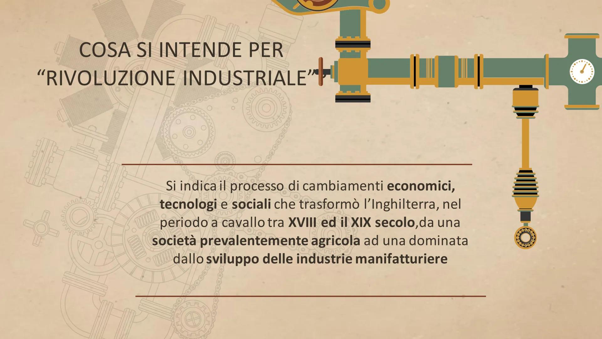 ●
ШИИ
RIVOLUZIONE
INDUSTRIALE
Gabriella Gagliardi 4ASIA 01
DEFINIZIONE
03
INVENZIONI
02
CONTESTO STORICO
04
EFFETTI COSA SI INTENDE PER
"RIV