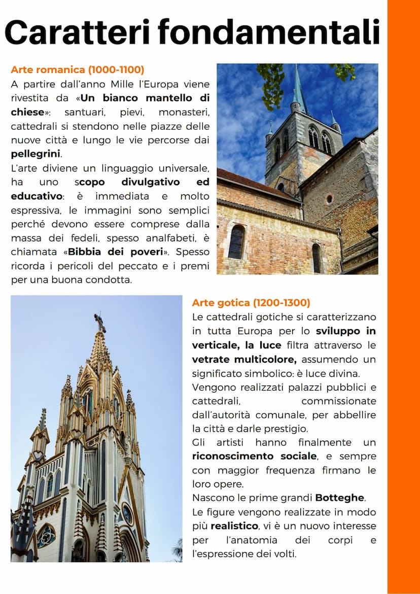 Arte Romanica
Differenze tra Arte Romanica e Arte Gotica.
MANN EEN
FRON
L'Arte Gotica e Romanica a
confronto: Le Differenze
PARK
Lavoro real