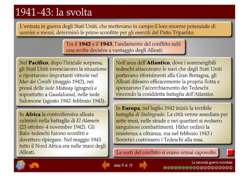 1939: l'aggressione della Polonia
1 settembre 1939: la Germania aggredì
la Polonia e nel giro di pochi giorni la
costrinse alla resa (18 set