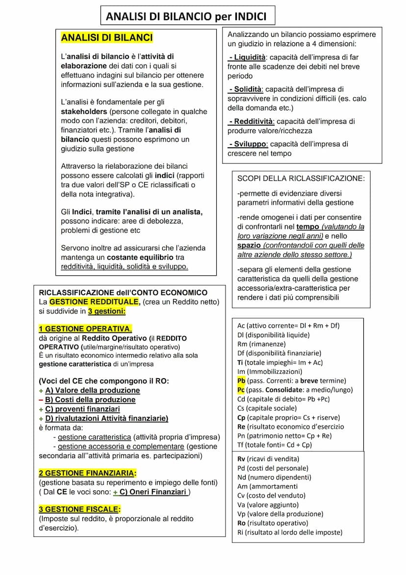 BILANCIO-
Manca:
Revisione legale dei conti (pag 384 II BILANCIO D'ESERCIZIO
é il documento che rappresenta la situazione patrimoniale e fin