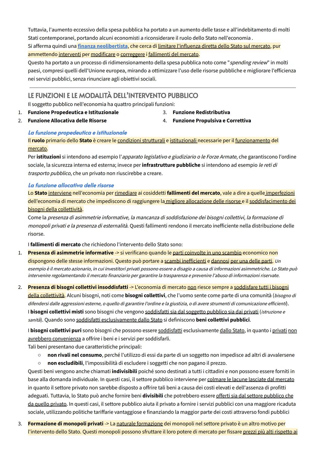 LA FINANZA PUBBLICA E IL MERCATO
I SISTEMI ECONOMICI
Un'economia può essere APERTA (modello classico/liberista) o CHIUSA (modello pianificat