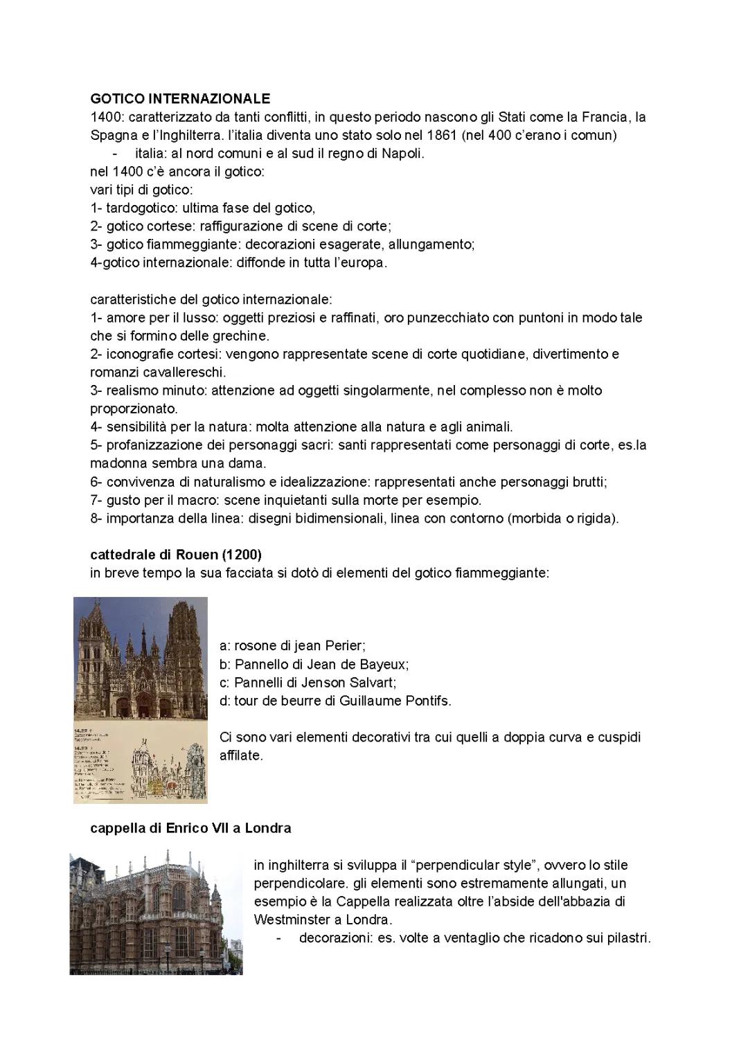 gotico internazionale
