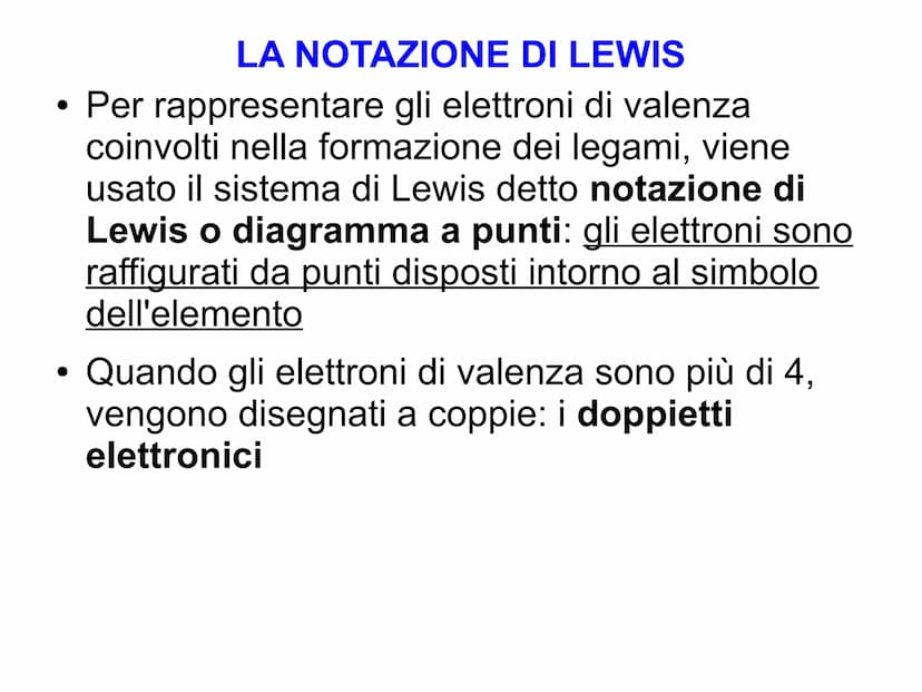 IL LEGAME CHIMICO CHE COS'E' UN LEGAME CHIMICO?
E' l'interazione che tiene un atomo unito a
un altro
LEGAMI PRIMARI O
INTERATOMICI
Tengono i