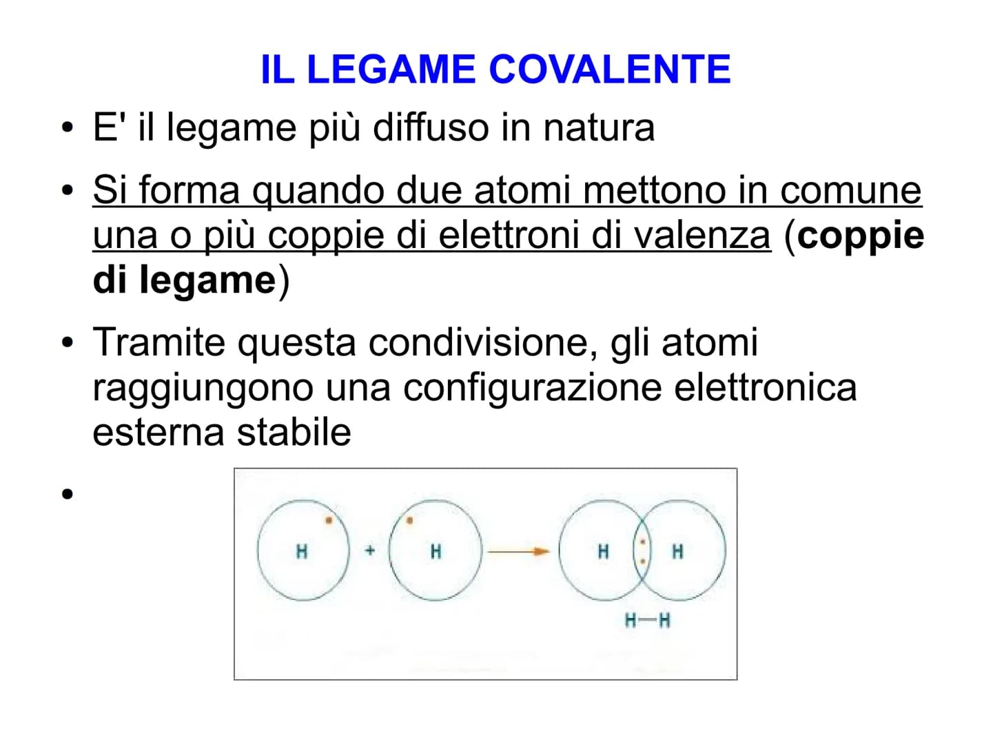 IL LEGAME CHIMICO CHE COS'E' UN LEGAME CHIMICO?
E' l'interazione che tiene un atomo unito a
un altro
LEGAMI PRIMARI O
INTERATOMICI
Tengono i