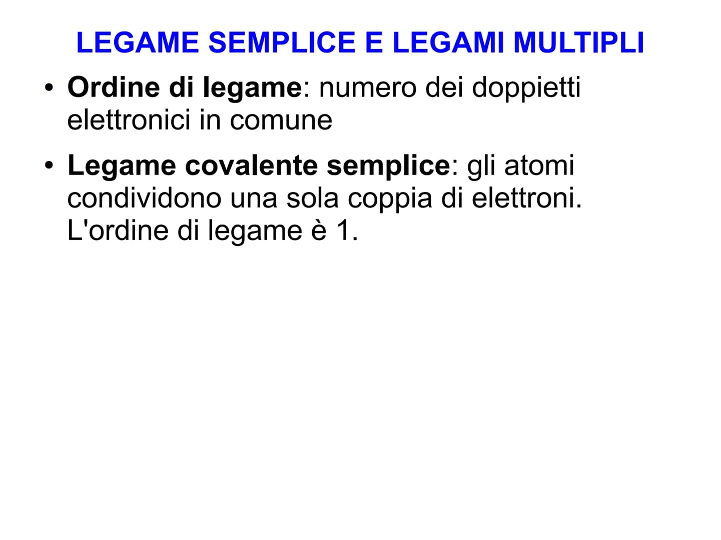 IL LEGAME CHIMICO CHE COS'E' UN LEGAME CHIMICO?
E' l'interazione che tiene un atomo unito a
un altro
LEGAMI PRIMARI O
INTERATOMICI
Tengono i