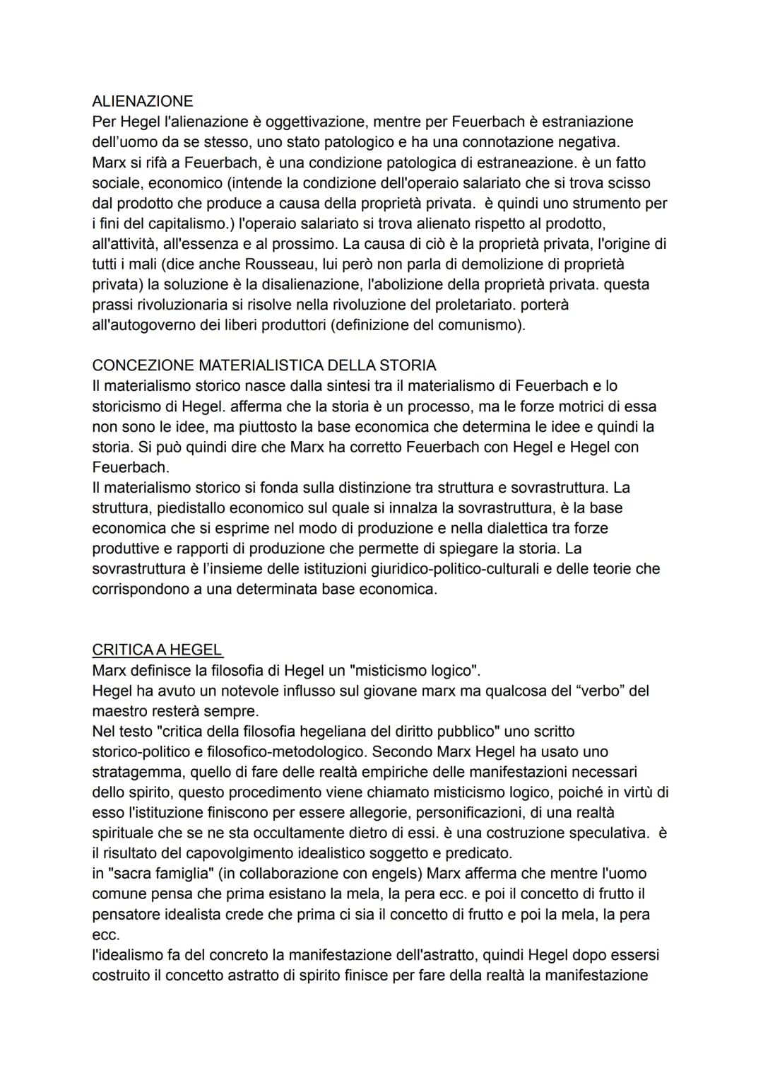 APPUNTI FILOSOFIA
DESTRA E SINISTRA HEGELIANA
Dopo la morte di Hegel a causa di un'epidemia di colera, avvenuta nel 1831 dopo un
lungo perio