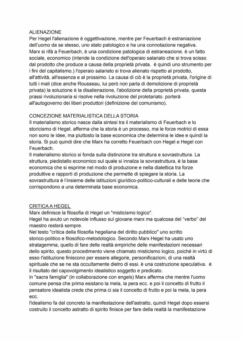 APPUNTI FILOSOFIA
DESTRA E SINISTRA HEGELIANA
Dopo la morte di Hegel a causa di un'epidemia di colera, avvenuta nel 1831 dopo un
lungo perio