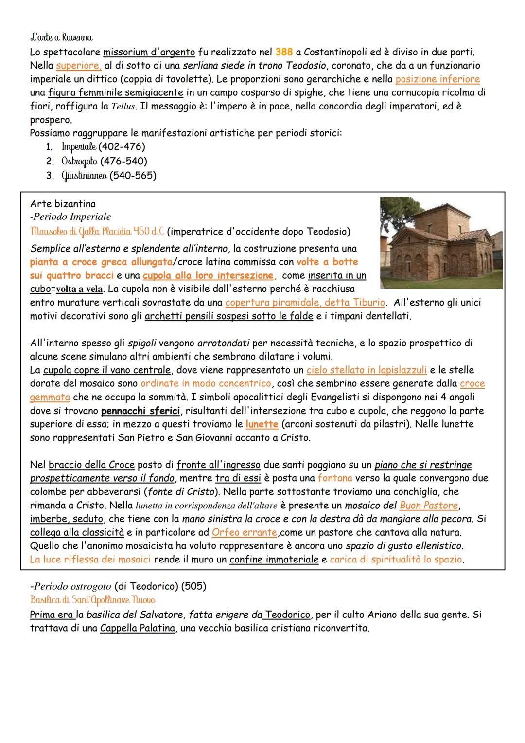 Arte Paleocristiana
Bisogna inizialmente fare una divisione tra l'immagine occidentale, improntata al classicismo, e quella
orientale o biza