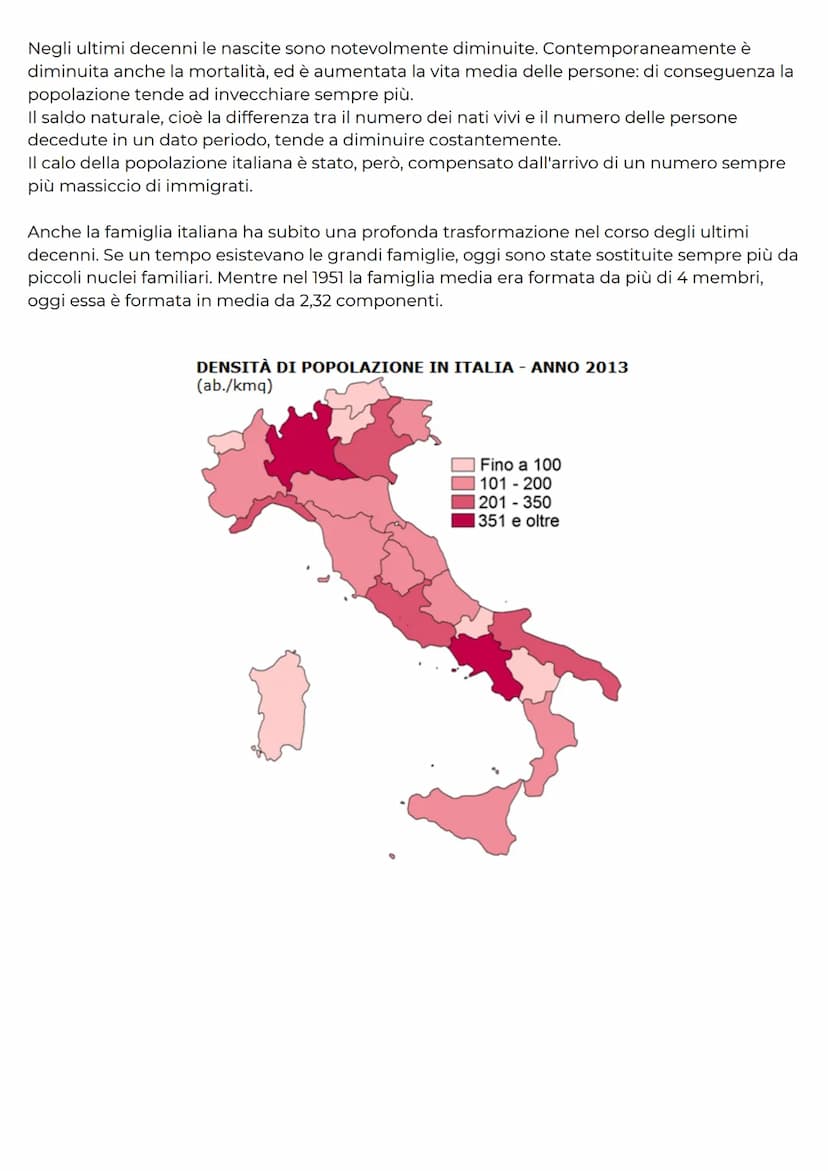 In Italia, oggi, vivono oltre 60 milioni di persone. Nell'Unione Europea hanno una
popolazione più numerosa rispetto all'Italia, solamente:
