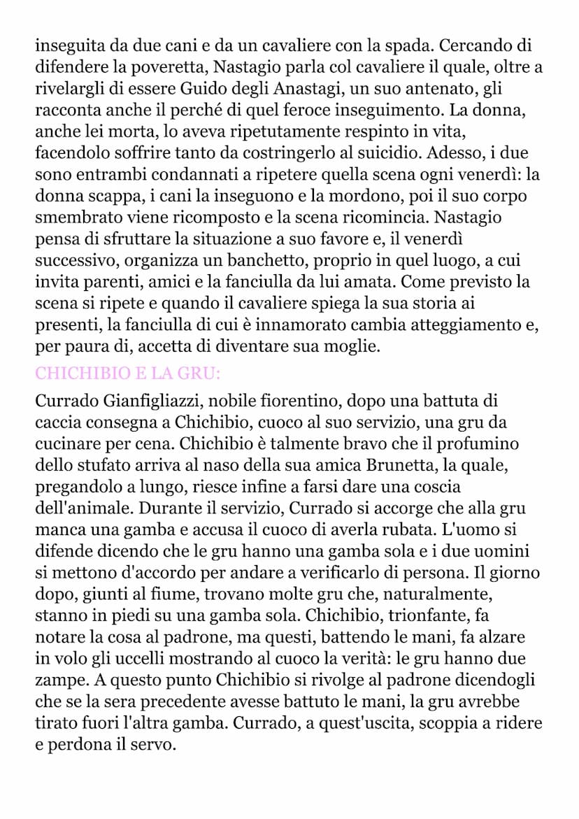 
<p>Giovanni Boccaccio nasce nel 1313 a Certaldo, figlio illegittimo del mercante Boccaccino di Chellino. Inizia gli studi a Firenze e nel 1