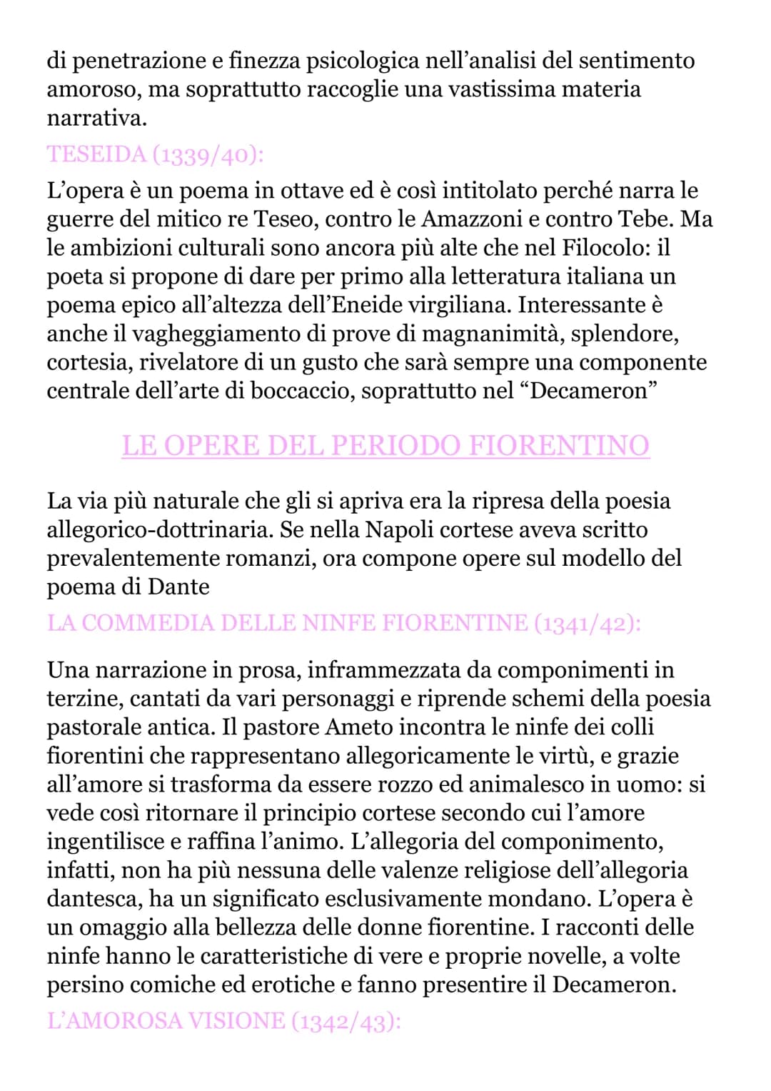 
<p>Giovanni Boccaccio nasce nel 1313 a Certaldo, figlio illegittimo del mercante Boccaccino di Chellino. Inizia gli studi a Firenze e nel 1
