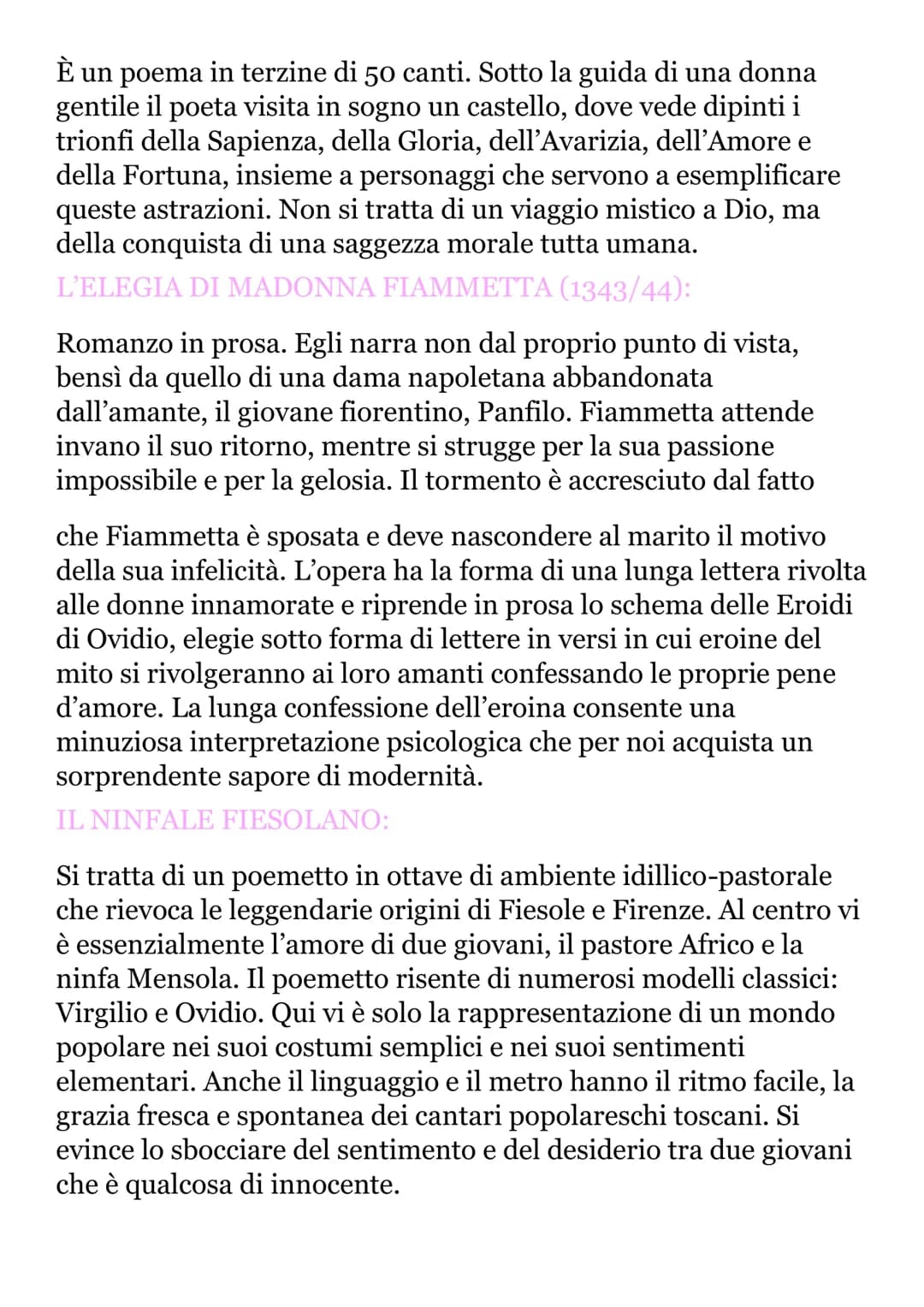 
<p>Giovanni Boccaccio nasce nel 1313 a Certaldo, figlio illegittimo del mercante Boccaccino di Chellino. Inizia gli studi a Firenze e nel 1