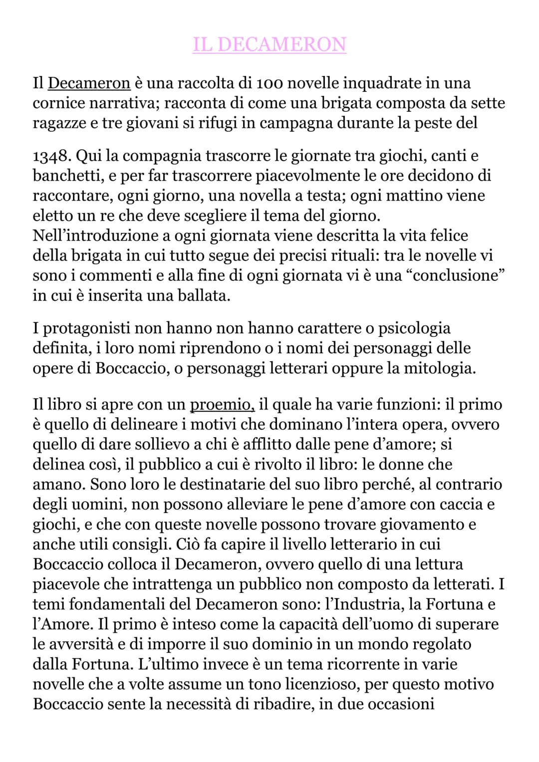 
<p>Giovanni Boccaccio nasce nel 1313 a Certaldo, figlio illegittimo del mercante Boccaccino di Chellino. Inizia gli studi a Firenze e nel 1