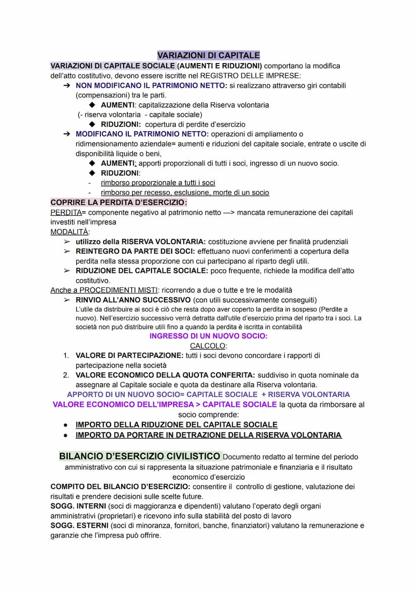 SOCIETA' DI PERSONE
SOCIETA' DI PERSONE= imprese collettive
soggetto economico (soci) è anche giuridico Dispongono AUTONOMIA PATRIMONIALE
IM