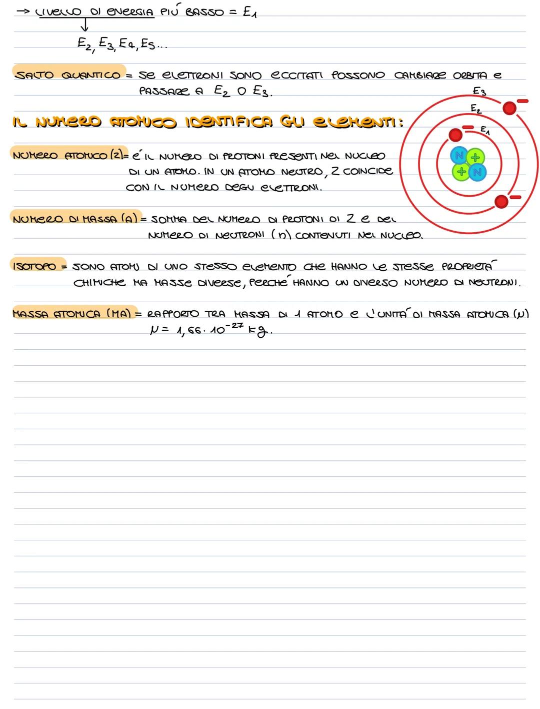 → CATONO e COSTITUITO DA:
NEUTRONE (n):
SCOPERTO Nel 1932
DA JAMES CHADWICK
-27
MASSA 1,675.10⁰
ATOMO
PROTONE (P+): SCOPERTO NEL 1920 DA RUT