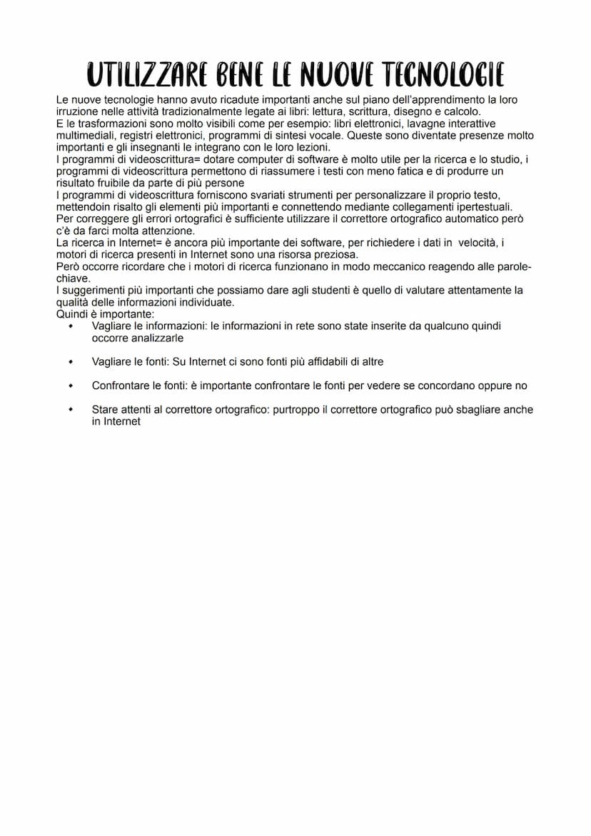 IL METODO DI STUDIO
Il metodo di studio consiste nel padroneggiare un insieme di strategie volte ad ottimizzare il modo
in cui si impara.
La