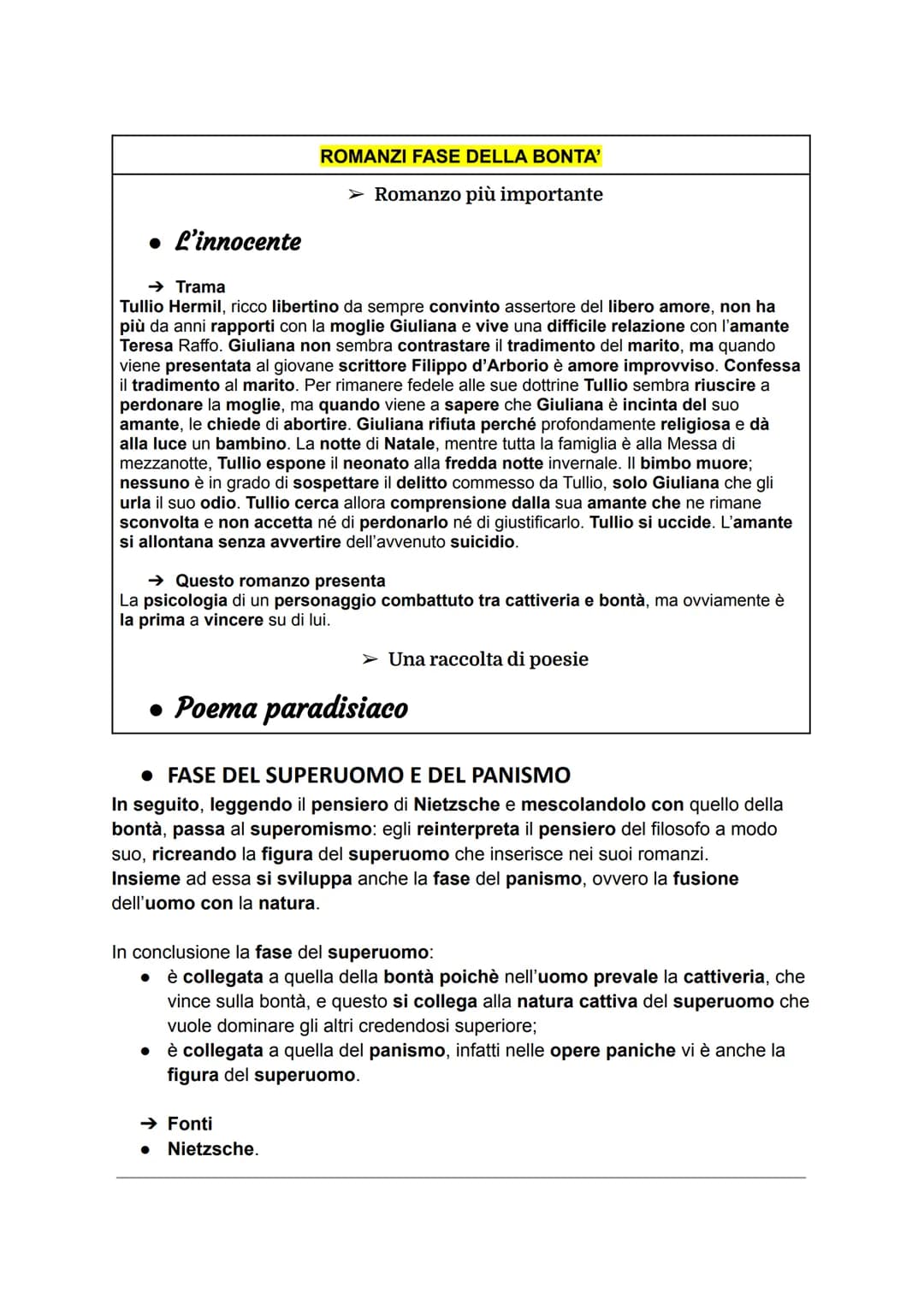 GABRIELE D'ANNUNZIO
VITA
●
•
•
●
D'Annunzio è stato sia interprete dell'Estetismo che di altre correnti
letterarie del Decadentismo: si trat