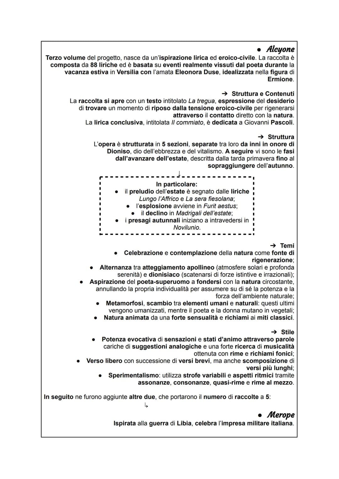 GABRIELE D'ANNUNZIO
VITA
●
•
•
●
D'Annunzio è stato sia interprete dell'Estetismo che di altre correnti
letterarie del Decadentismo: si trat