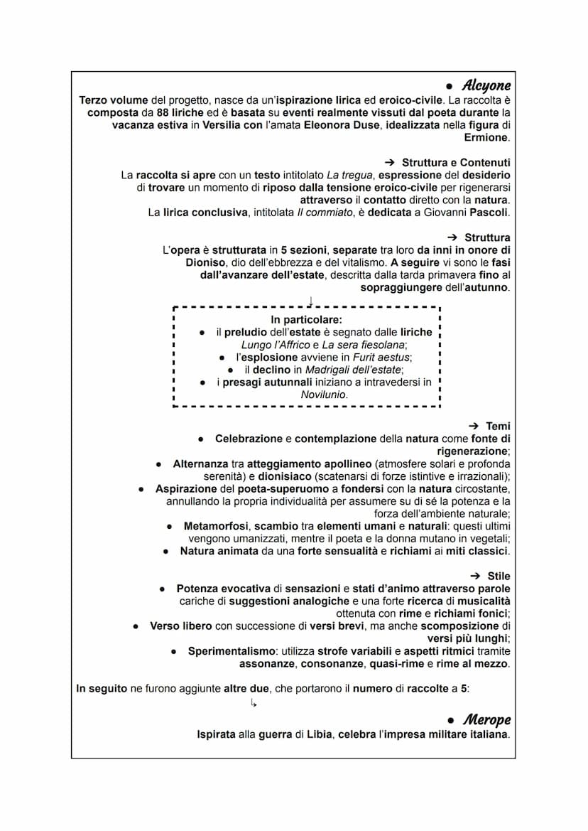 GABRIELE D'ANNUNZIO
VITA
●
•
•
●
D'Annunzio è stato sia interprete dell'Estetismo che di altre correnti
letterarie del Decadentismo: si trat