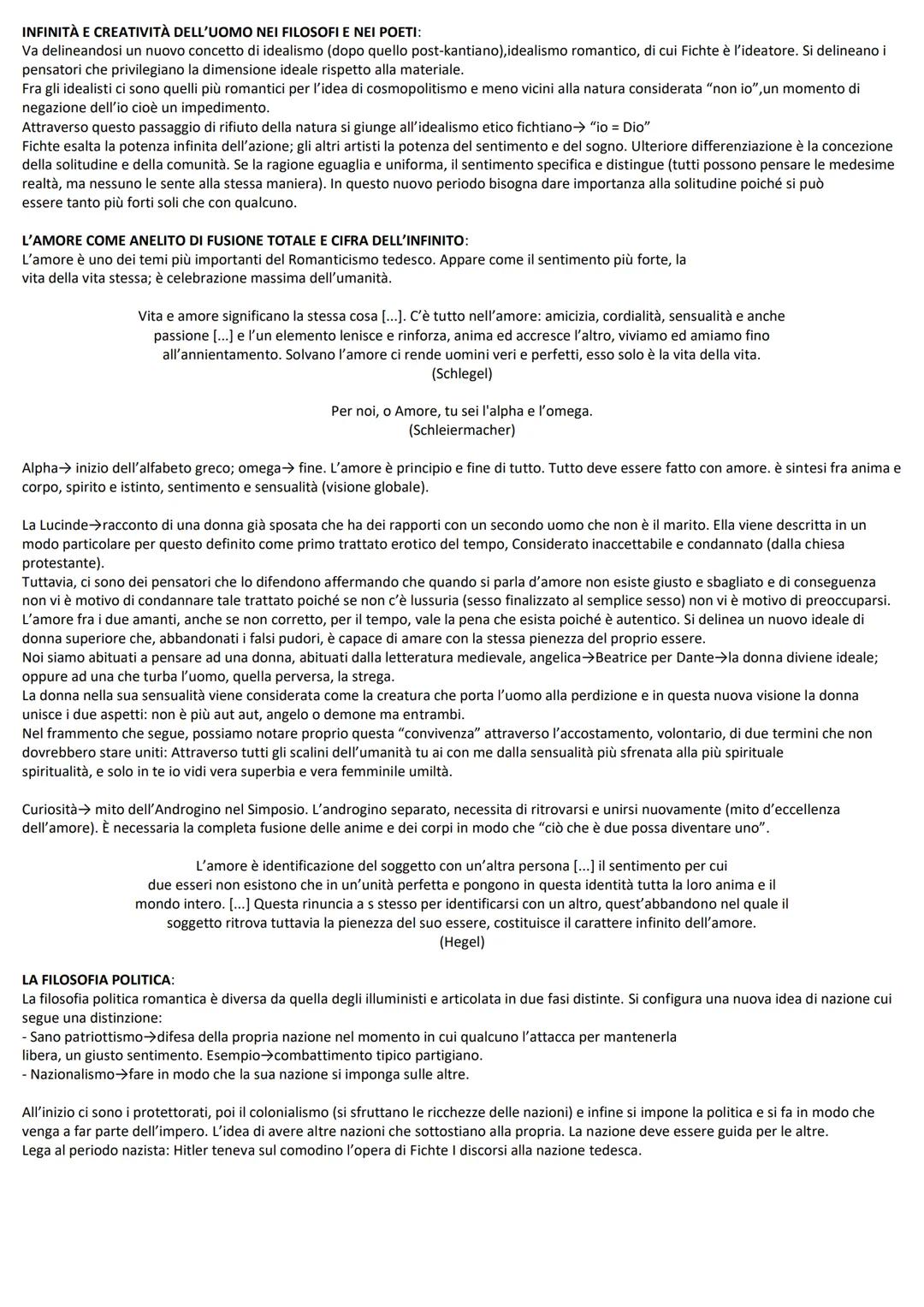 GLI ALBORI DEL ROMANTICISMO TEDESCO: IL CIRCOLO DI JENA:
Il Romanticismo nasce nella città di Jena. Tra i suoi massimi esponenti ricordiamo: