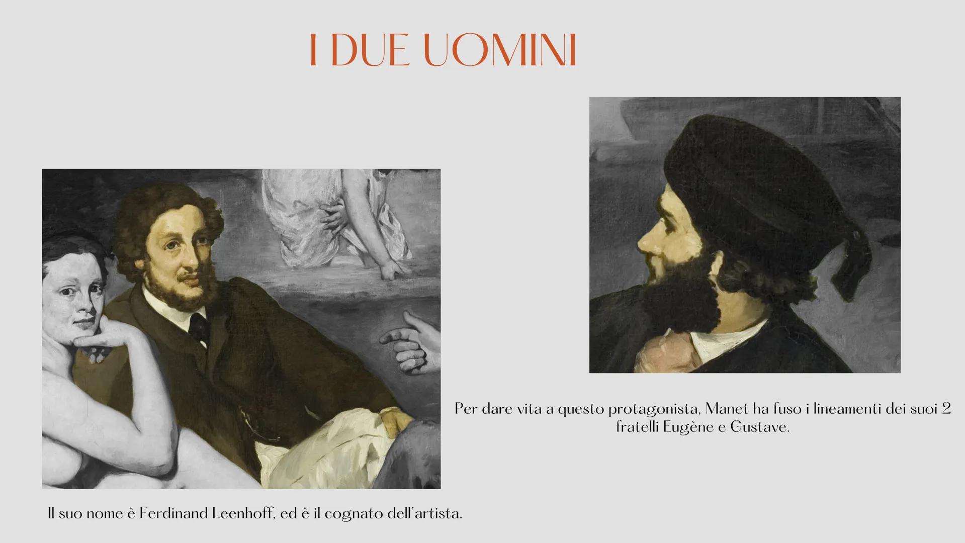 # COLAZIONE SULL'ERBA

Édouard Manet # DATI DELL'OPERA

NOME DELL'OPERA: Colazione sull'erba

AUTORE: Edouard Manet

DATAZIONE: 1862–1863

D
