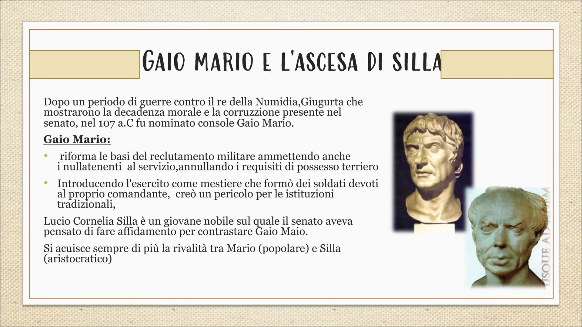 Dalla monarchia
alla repubblica
Tappe fondamentali
Personaggi
Leggi Romolo
Tullo Ostilio
Tarquinio Prisco
Tarquinio il
Superbo
17 re di Roma