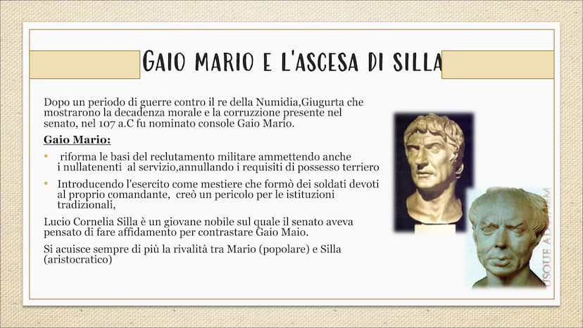 Dalla monarchia
alla repubblica
Tappe fondamentali
Personaggi
Leggi Romolo
Tullo Ostilio
Tarquinio Prisco
Tarquinio il
Superbo
17 re di Roma