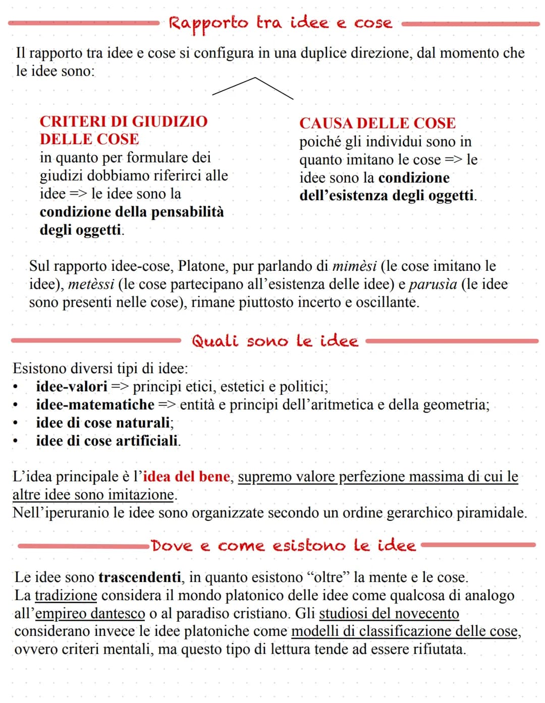 PLATONE
la vita
Platone nacque ad Atene nel 428 / 427 a.C.
Fu scolaro di Cratilio e a 20 iniziò a frequentare Socrate diventandone
discepolo