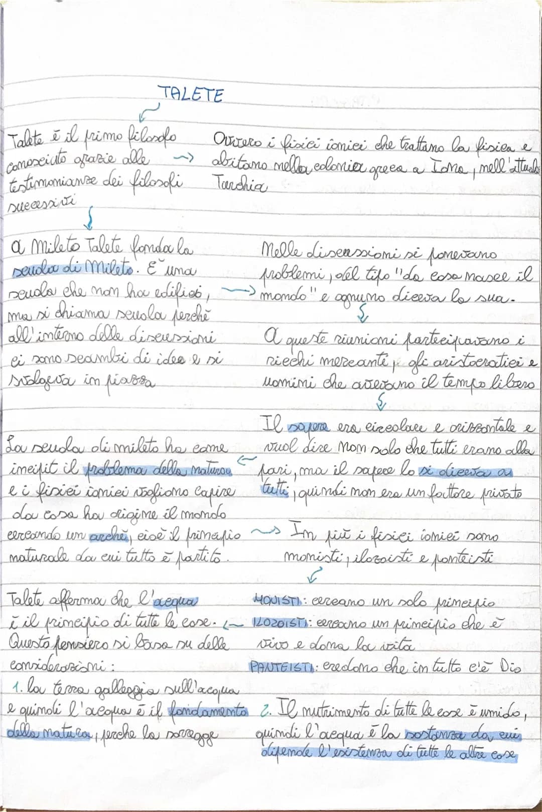 Talete spiegato ai bambini: Scopri il filosofo dell'acqua e il suo pensiero