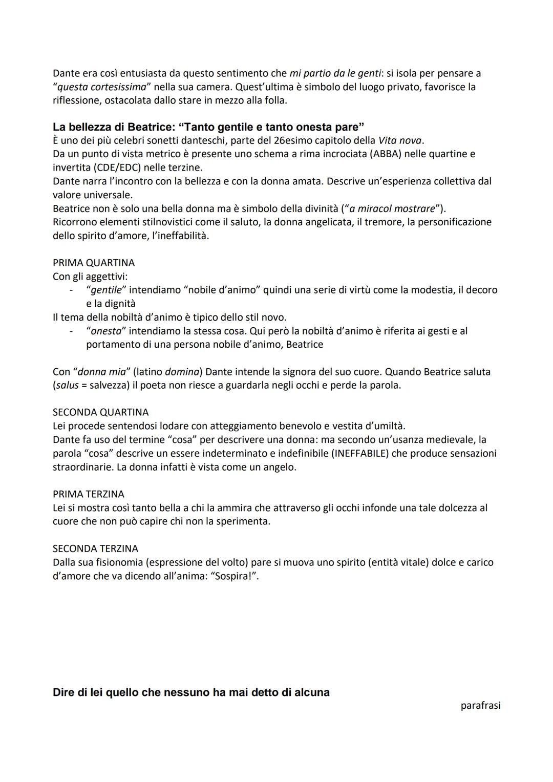 # VITA NOVA

Poetica di Dante La produzione dantesca può essere divisa in 3 fasi:

- lirica, coincidente con la Vita nova e le rime giovanil