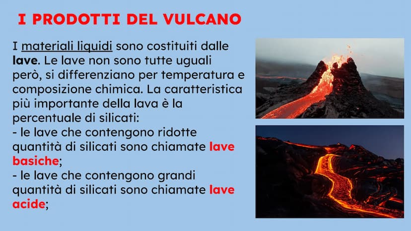 I VULCANI
IL GUSCIO CHE AVVOLGE LA TERRA
Natalia Mele
3D
Scienze COSA SONO I VULCANI?
Un vulcano è una spaccatura
della crosta terrestre dal