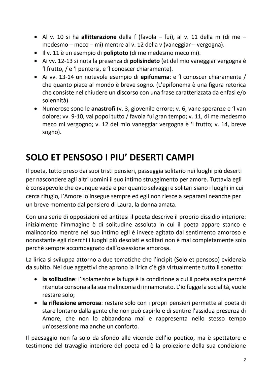 VOI CH'ASCOLTATE IN RIME SPARSE IL SUONO.
Questo sonetto è stato scritto da Petrarca tra il 1345 e il 1350 e venne scelto come
PROEMIO del C