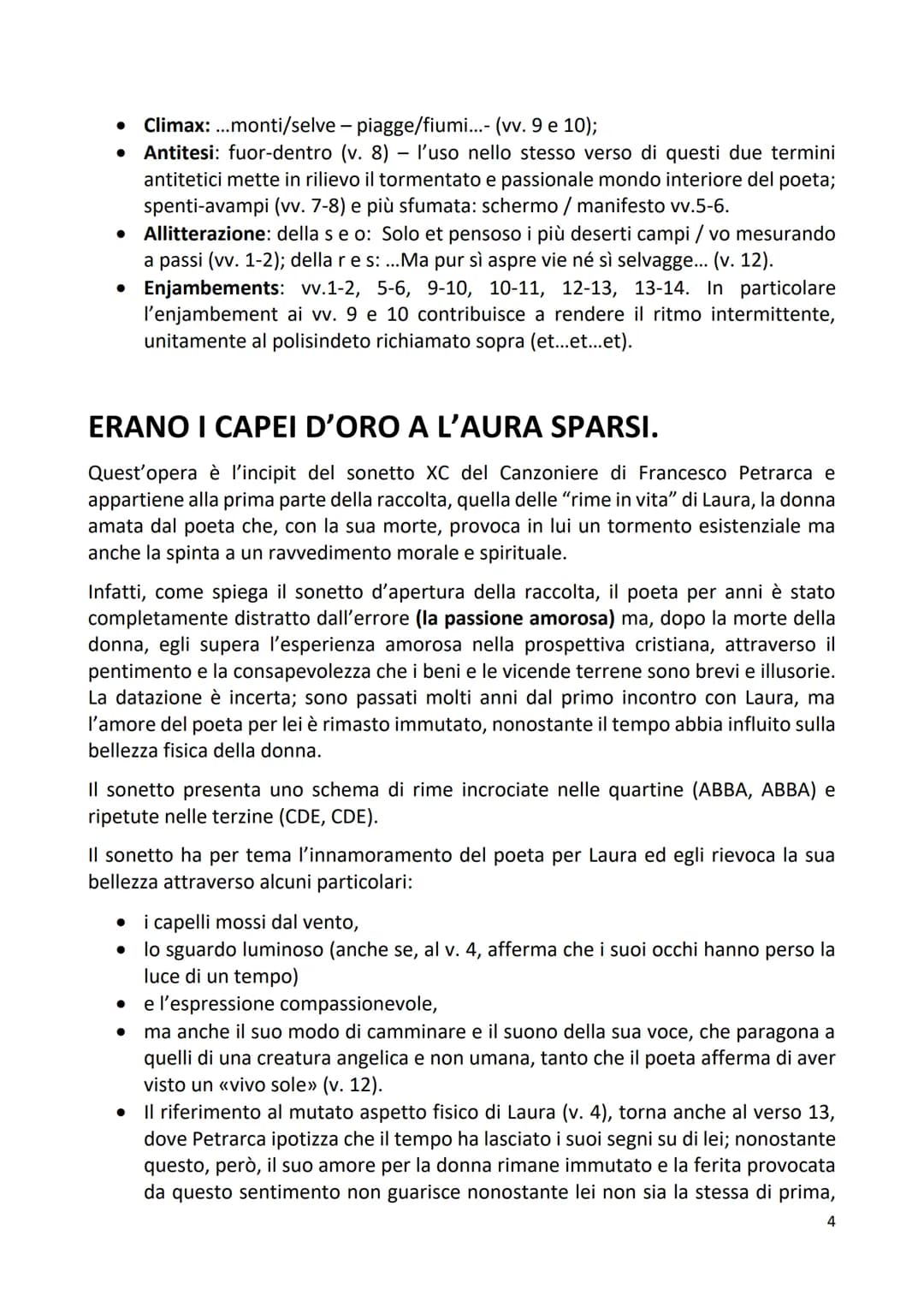 VOI CH'ASCOLTATE IN RIME SPARSE IL SUONO.
Questo sonetto è stato scritto da Petrarca tra il 1345 e il 1350 e venne scelto come
PROEMIO del C