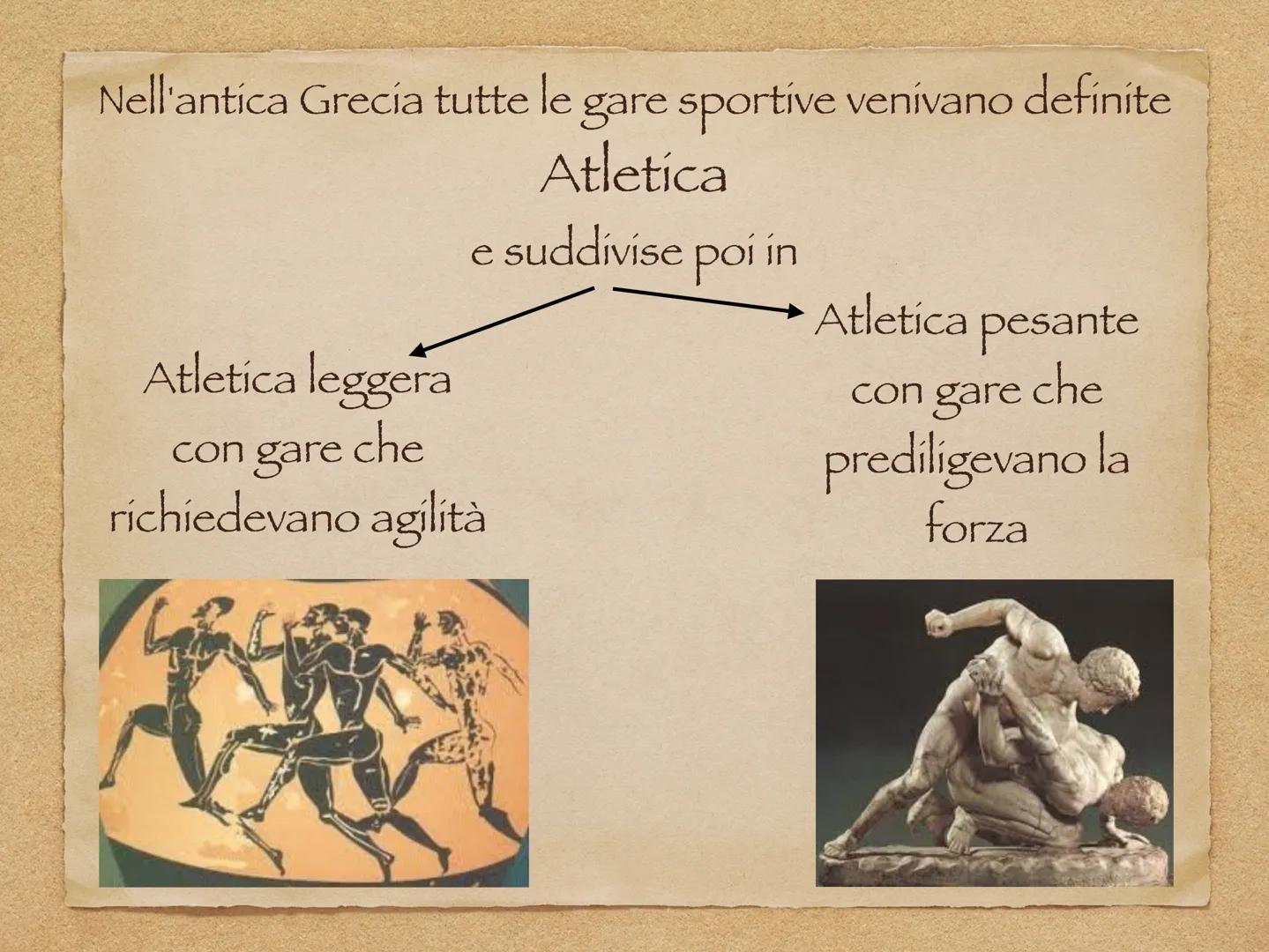 ATLETICA
LEGGERA
Dal greco "athlos" lotta o sfida Stadio di Delfi
Le origine dell'atletica vanno
ricercate nell'antica Grecia
dove venivano 