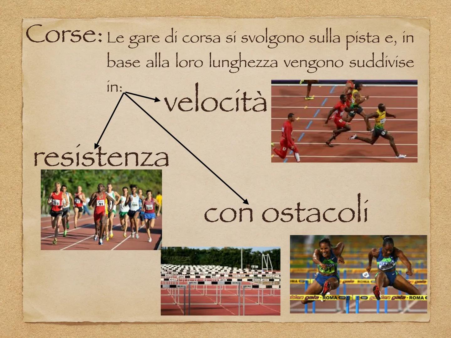 ATLETICA
LEGGERA
Dal greco "athlos" lotta o sfida Stadio di Delfi
Le origine dell'atletica vanno
ricercate nell'antica Grecia
dove venivano 