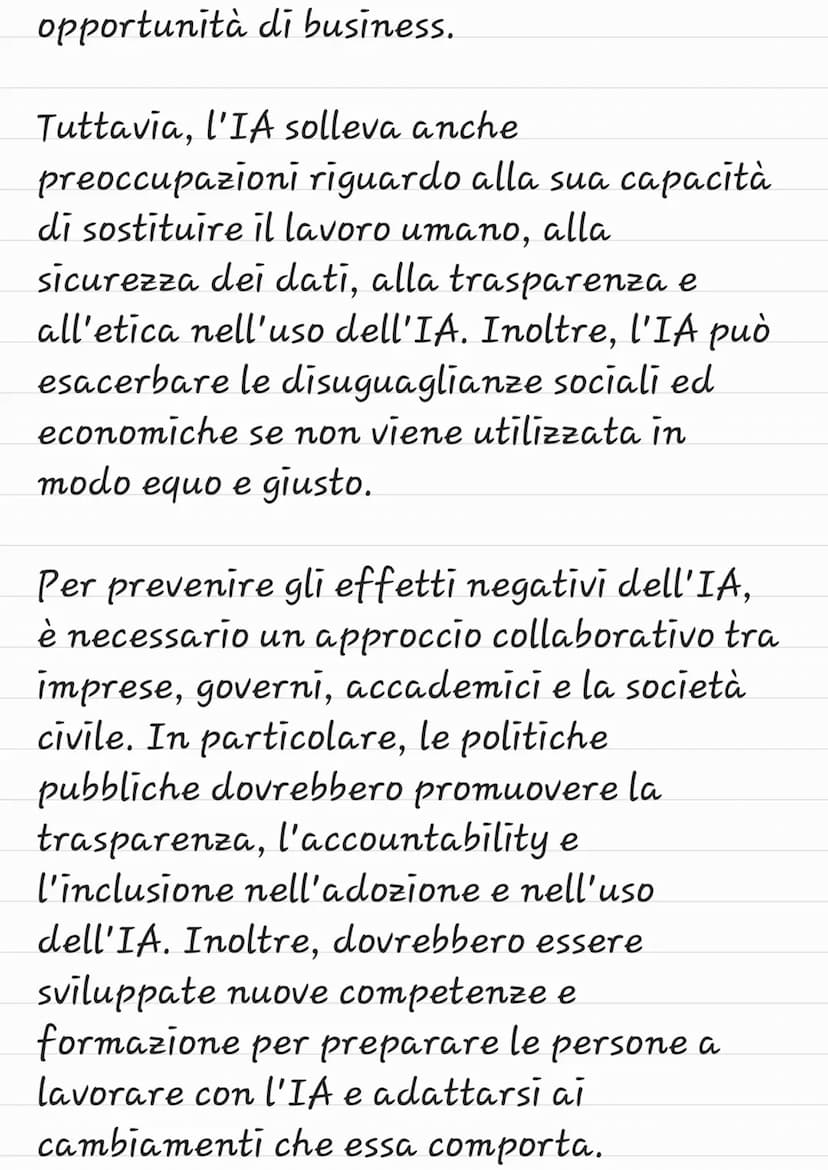 
<h2 id="limportanzadellintelligenzaartificiale">L'importanza dell'intelligenza artificiale</h2>
<p>L'intelligenza artificiale (IA) è un cam