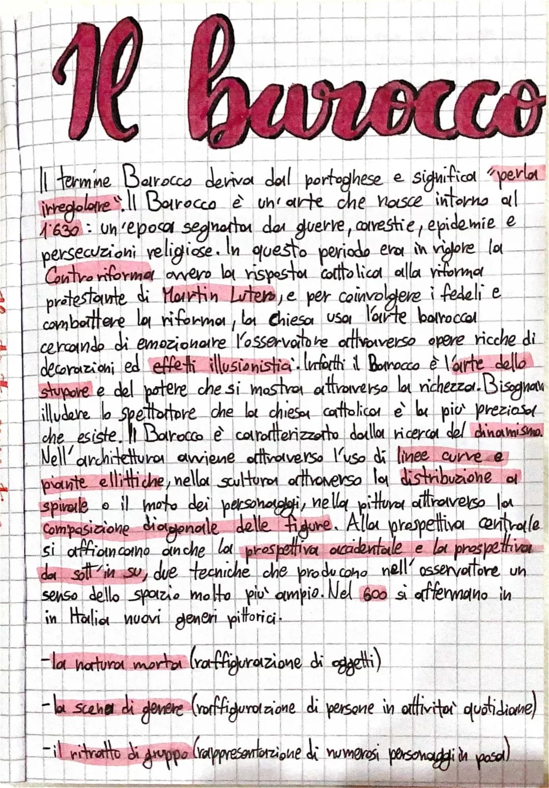 Il Barocco: Storia, Arte e Caratteristiche Semplici